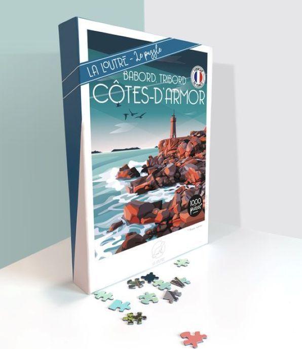 Produktbild La Loutre Puzzle 1000 Teile Bâbord, Tribord, CÔTES-D'ARMOR (1000 Teile)