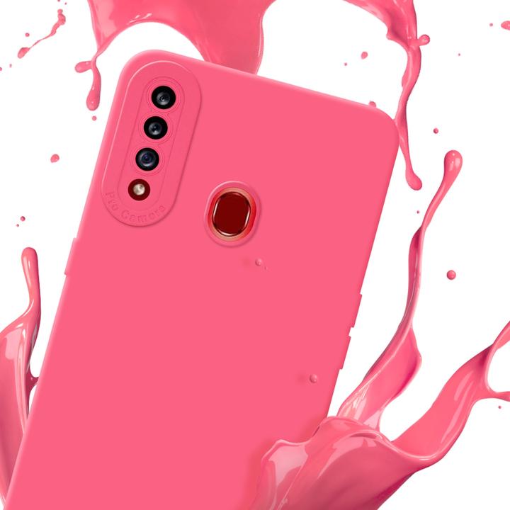 Actual product image Cadorabo Case for Samsung Galaxy A20s in TPU Fluid LM162 Style (Samsung Galaxy A20s)