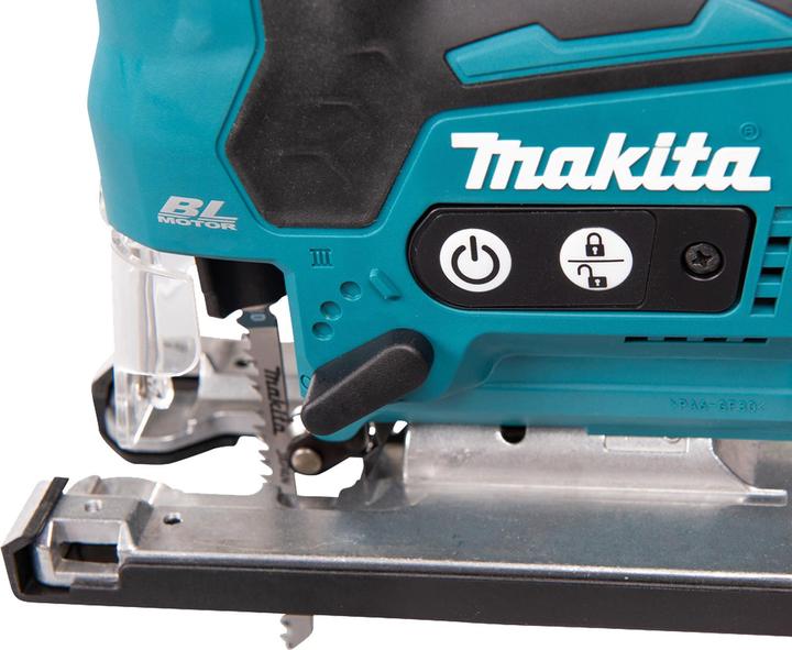 Actual product image Makita DJV 185 RF1J Battery Pendulum Hoist Jigsaw 18 V Brushless + 1x Battery 3,0 Ah + Charger + Makpac