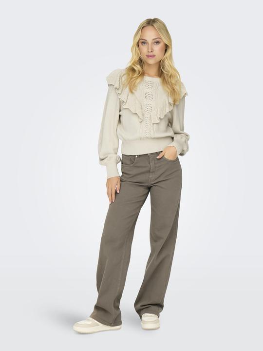 Immagine prodotto Only ONLJUICY-COMSTRETCH Weiter Beinschnitt Hose mit weitem Beinschnitt Hose mit weitem Beinschnitt (28)