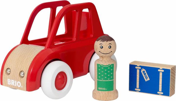 Brio Toy My Home Town Red Town Car