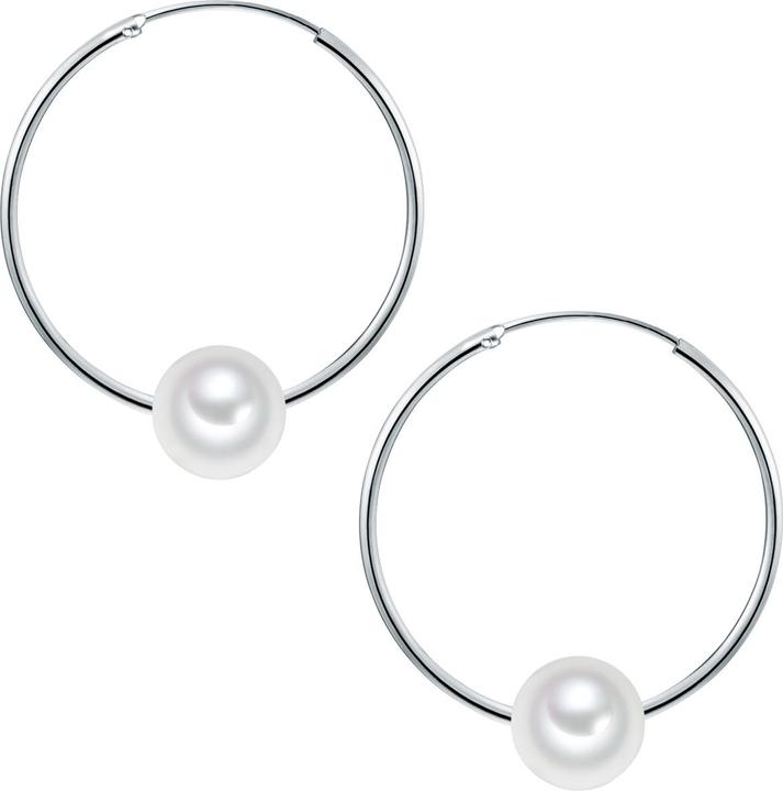 Produktbild Valero Pearls Damen Sterling Silber Süsswasser-Zuchtperle silber - 28651 (Sterling Silber)