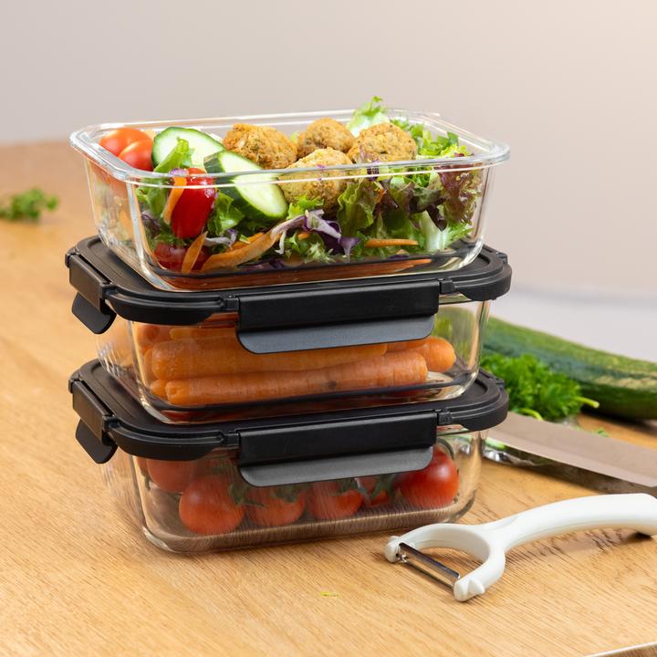 Actual product image Galaxus Storage container set of 3 (3 x 1050 ml) (1.05 l)