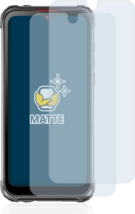 Actual product image BROTECT Anti-glare screen protector matt (2 Piece, Hotwav Cyber 7)