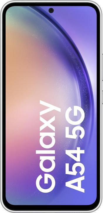 Actual product image Samsung Galaxy A54 5G (256 GB, Awesome White, 6.40", Dual SIM, 50 Mpx, 5G)