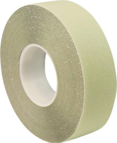 Produktbild RND Schlichtes, im Dunkeln leuchtendes, rutschfestes Klebeband, 50mm x 18.3m, beige