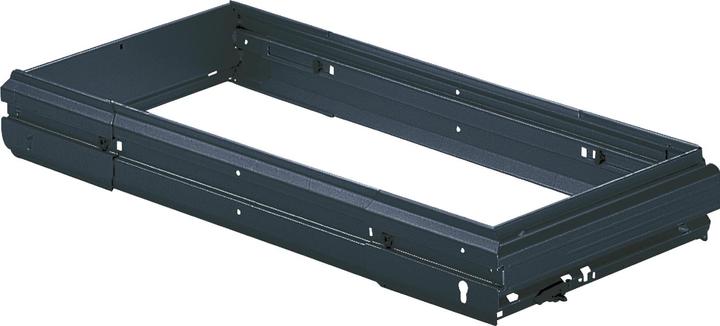 Hettich Systema Top 2000 Hängeregistratur-Rahmen 368-540 / 316 mm schwarz (1 Stk.)