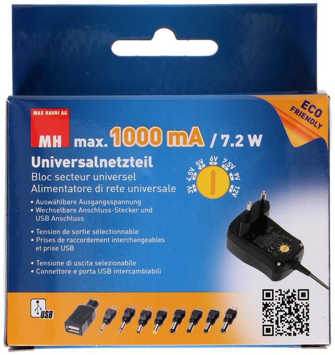 Image du produit Max Hauri Bloc d'alimentation universel