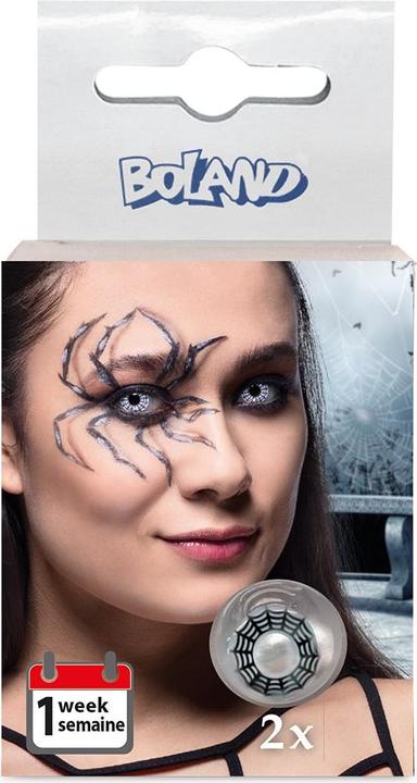 Actual product image Magni Contact lenses 1 week spider (Black, White)