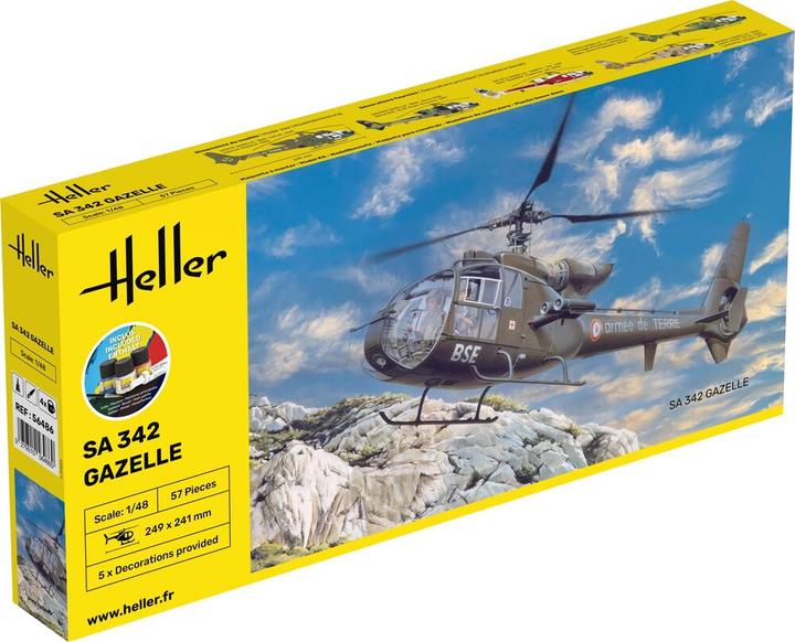Actual product image Heller STARTER KIT SA 342 Gazelle