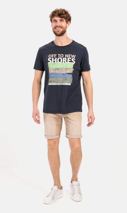 Actual product image Camel Active T-shirt with print made from sustainable organic cotton (XL)