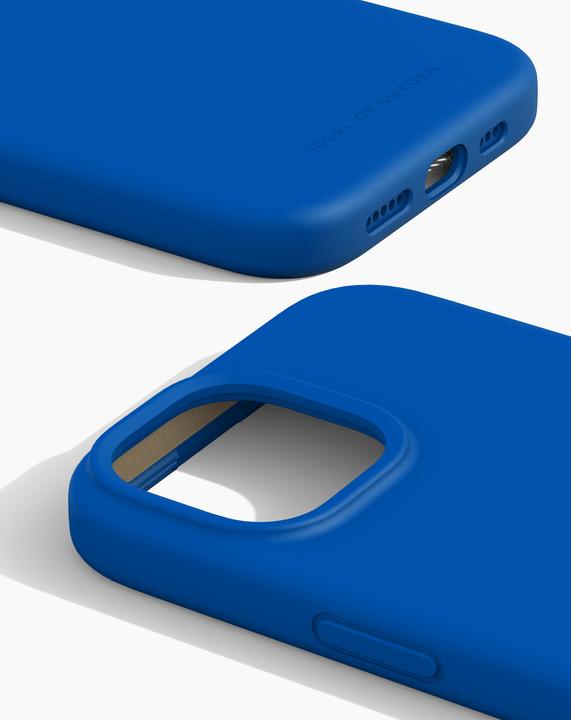 Actual product image iDeal Of Sweden Silicone Case MagSafe iPhone 13/14/15 Cobalt Blue (Apple iPhone 13)