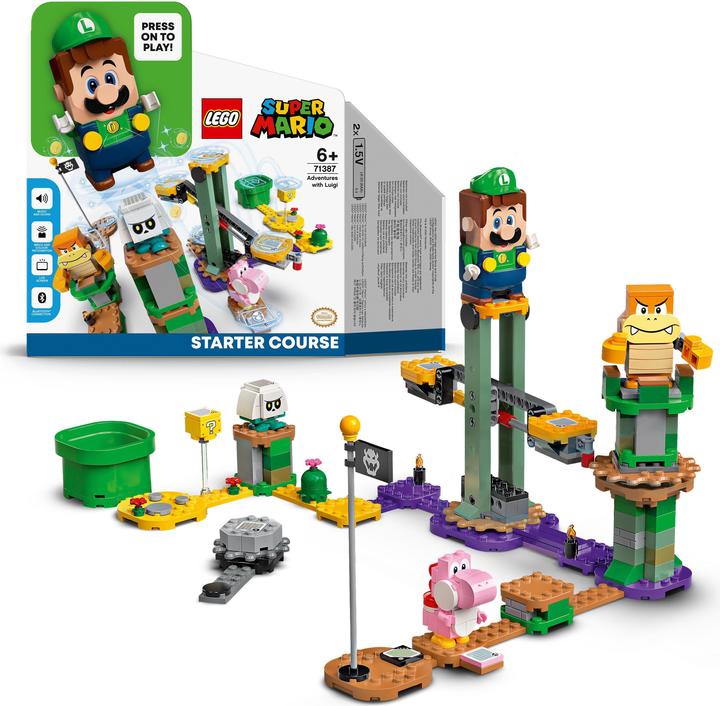 Produktbild LEGO Abenteuer mit Luigi - Starterset (71387, LEGO Seltene Sets, LEGO Super Mario)