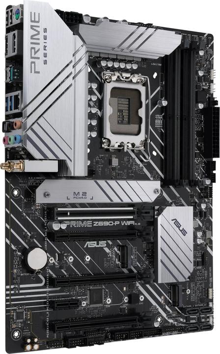 Image du produit ASUS Prime Z690-P Wifi (LGA 1700, Intel Z690 (DDR5), ATX)