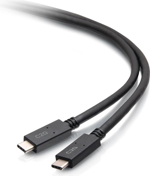 Produktbild C2G 6.5ft (2m) USB-C Male to USB-C Male (2 m, USB 3.2 Gen 1, 20 W)