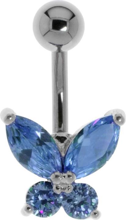 Immagine prodotto Bijouteria Piercing ventre (Acciaio inossidabile, Ottone, Vetro (di orologio))