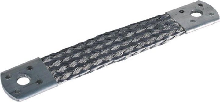 Produktbild Dehn Söhne Überbrückungsband 377 015 Al 50mmq L180mm Zubehör für Erdung und Blitzschutz 401336409269 (18 cm)