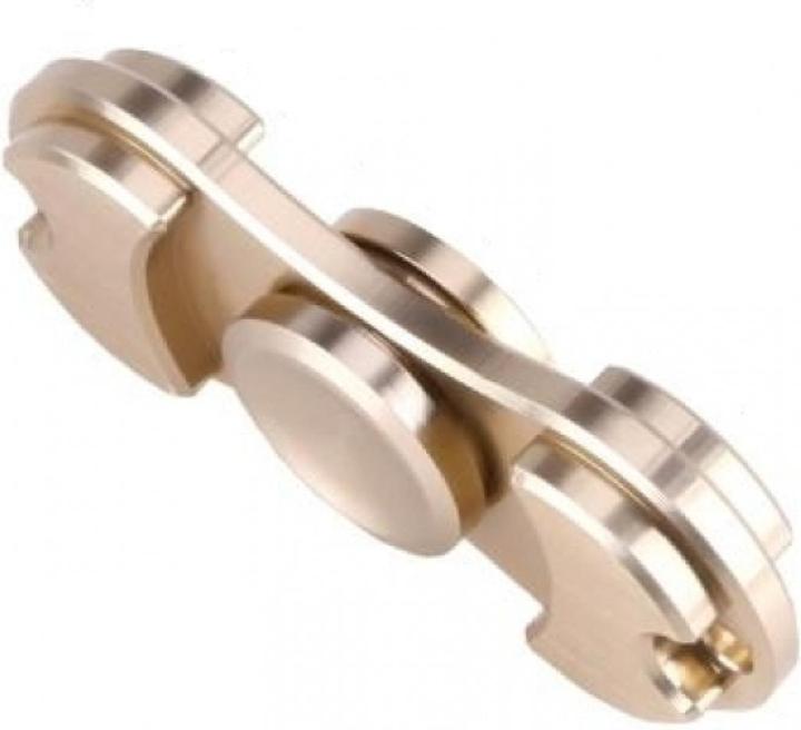 Actual product image FidgetSpinner Duo Spinner 2-Wing Aluminium