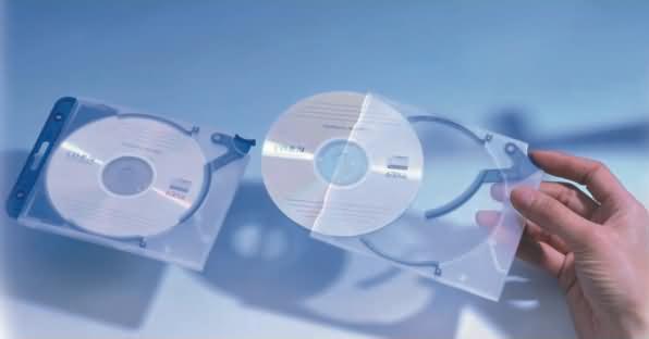 Actual product image Durable Inserts for CD Slim Jewel Case (CD player)