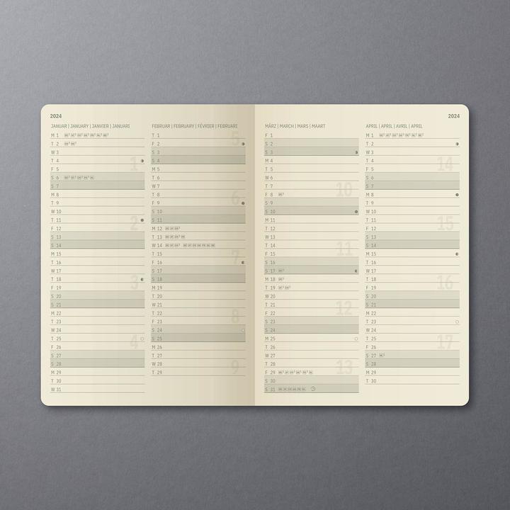 Actual product image Sigel Daily agenda (15 x 10.8 cm, German)