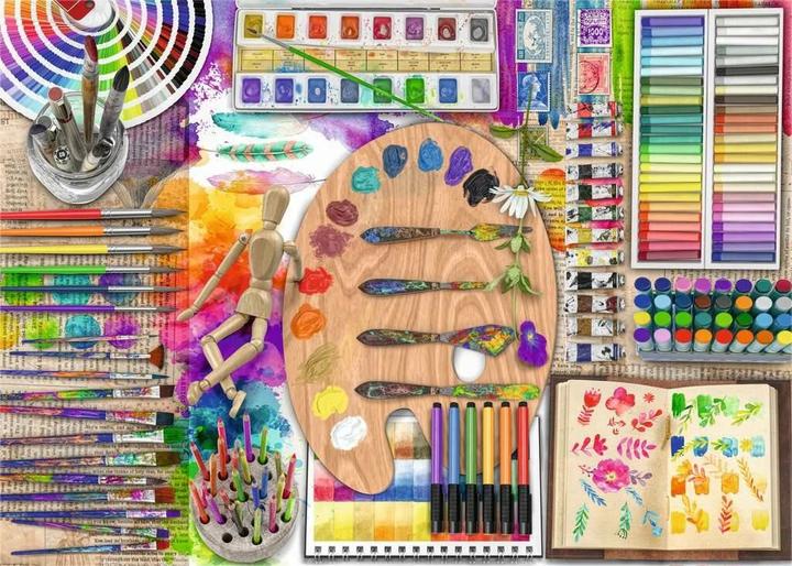 Produktbild Ravensburger Puzzle Künstlerpalette XXL 500 Teile (500 Teile)