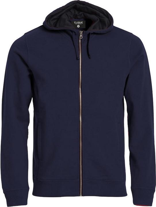 Clique Classic Hoodie mit durchgehendem Reissverschluss