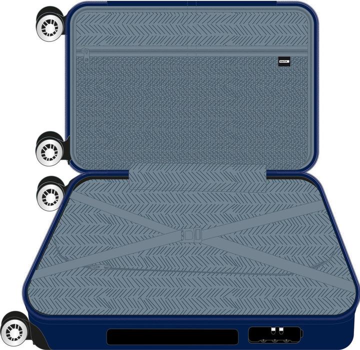 Produktbild Safta Koffer für die Kabine Marineblau 20" 34,5 x 55 x 20 cm (40.10 l, Handgepäck (bis 50l))