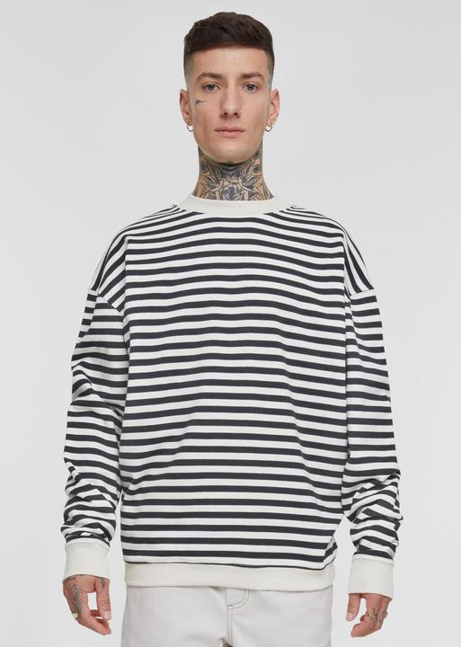 Actual product image Urban Classics Striped Crewneck - 140913 (XXL)