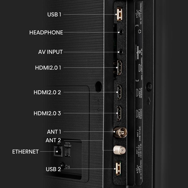 Produktbild Hisense 55U6KQ (55", U7QF, QLED, UHD, 2023)