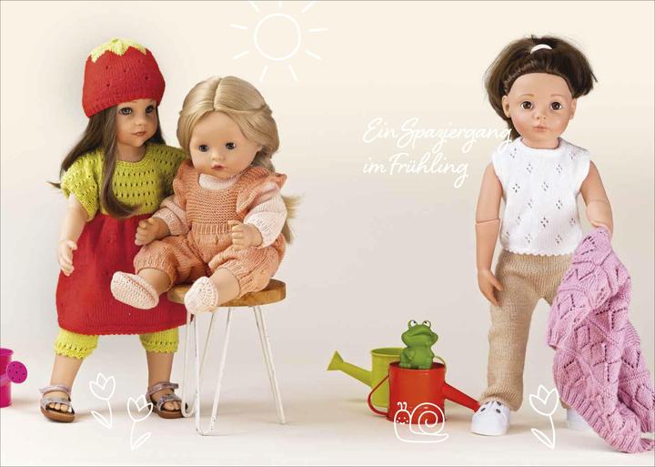 Produktbild Niedliche Puppenkleidung stricken