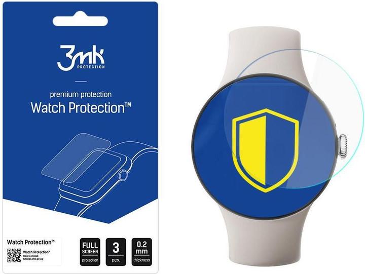 Energie-Label 3MK Folia ARC Watch Google Pixel Watch 3 Folia Fullscreen (Google Pixel Watch 3)