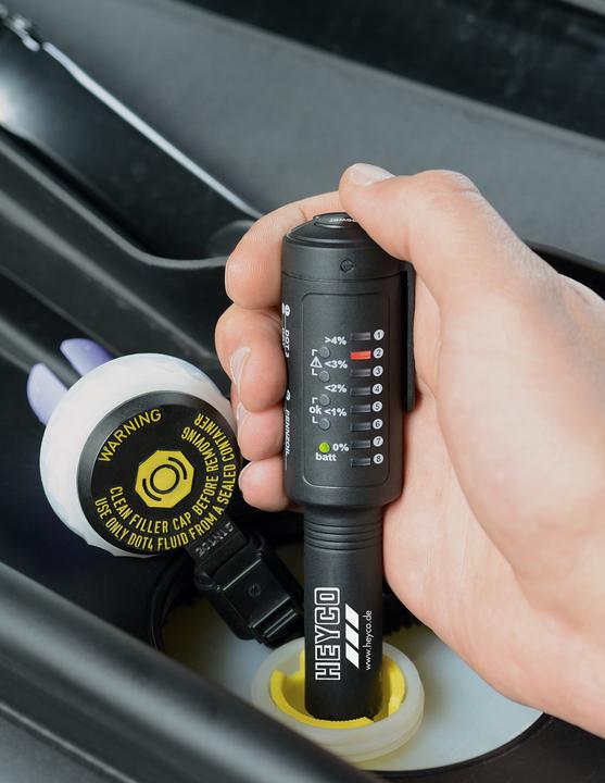 Actual product image HEYCO Brake fluid tester 8 in 1, reversible 155 mm