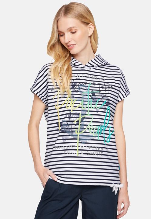 Actual product image Soccx T-Shirt Kurzarmshirt mit Kapuze (S)