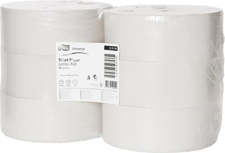 Produktbild kaiserkraft Toilettenpapier, Industrie-Jumborolle (6 x)