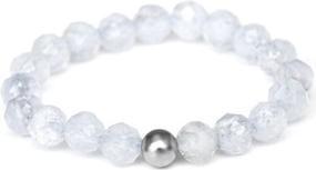 Agato Mineral Ring With Chalcedony Pol-R17 (56)