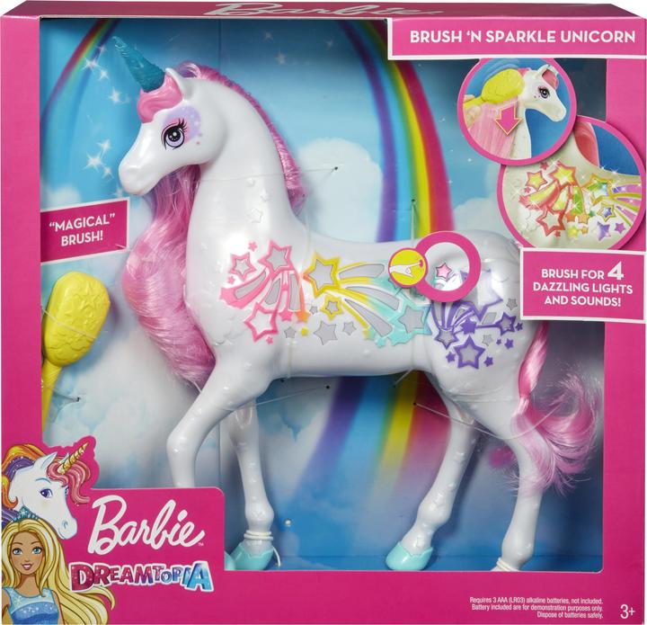Image du produit Barbie Dreamtopia Brush 'n Sparkle Licorne