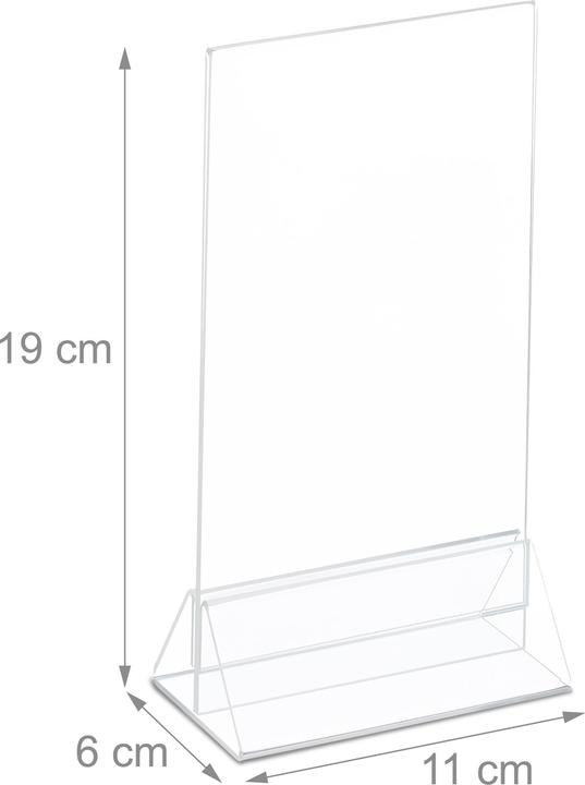 Actual product image Relaxdays 6x Table stand