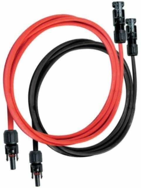 Uniteck Câble solaire rouge noir 6mm2 10m MC4 (Câble solaire)