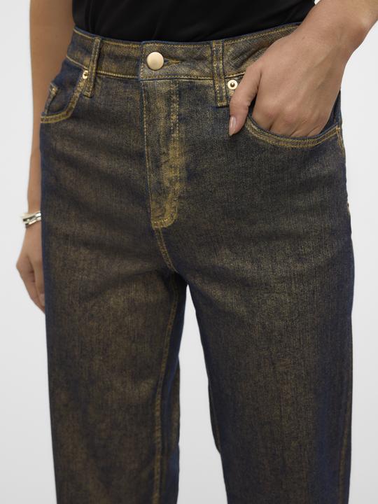 Actual product image Vero Moda VMTESSA Hohe Taille Weiter Beinschnitt Jeans Weit geschnitten (W31/L32)