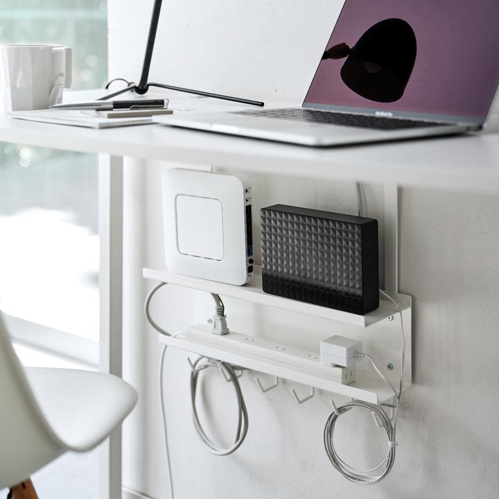 Actual product image Yamazaki Cable and router organiser