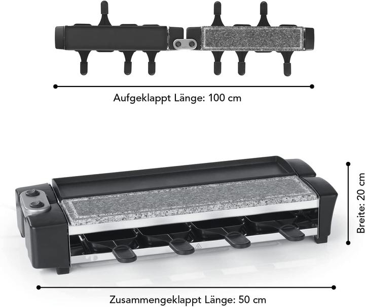 Actual product image Maxxmee Raclette oven for 8 people
