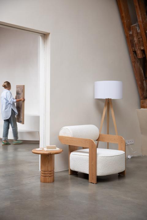 Produktbild Zuiver Oolong Lounge Chair Beige