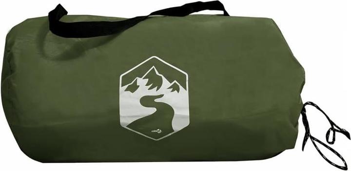 Image du produit VidaXL Tarp Taud de soleil Hamac Toile de tente Vert olive 406x306cm Imperméable à l'eau (Bâche, 1.15 kg)