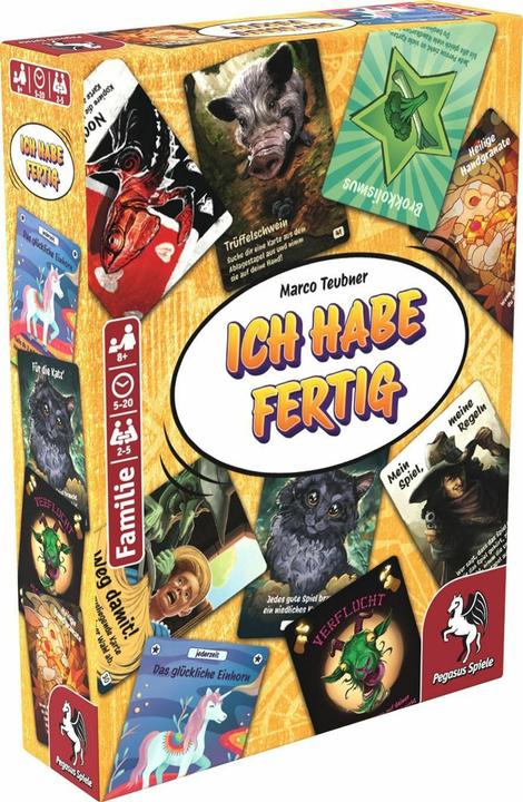 Produktbild Pegasus Ich habe fertig (Deutsch)