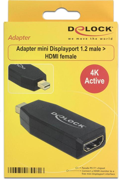 Image du produit Delock Mini DP à (HDMI, 6.10 cm)