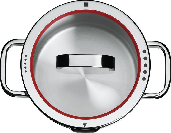 Produktbild WMF Bratentopf FUNCTION 4 Platin (24 cm, Bräter + Schmortopf, Edelstahl)
