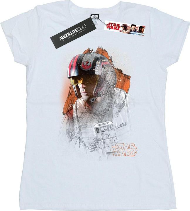 Star Wars The Last Jedi Poe Dameron Brushed TShirt (M)