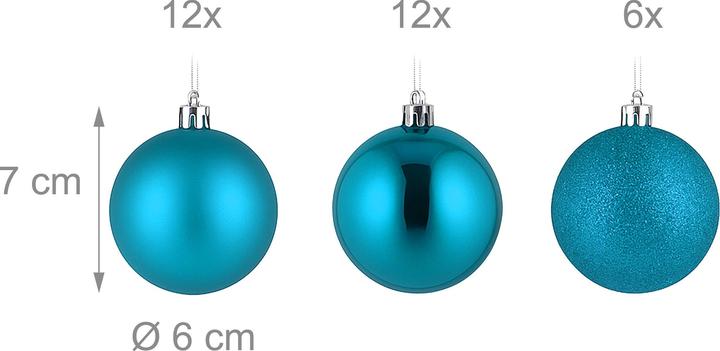 Immagine prodotto Relaxdays 30x palline-natale (30 -parte)