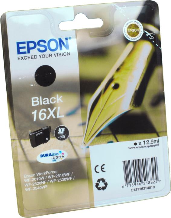 Produktbild Epson 16XL DuraBrite Ultra (BK)