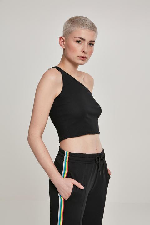 Immagine prodotto Urban Classics Top asimmetrico con taglio corto da donna (XS)